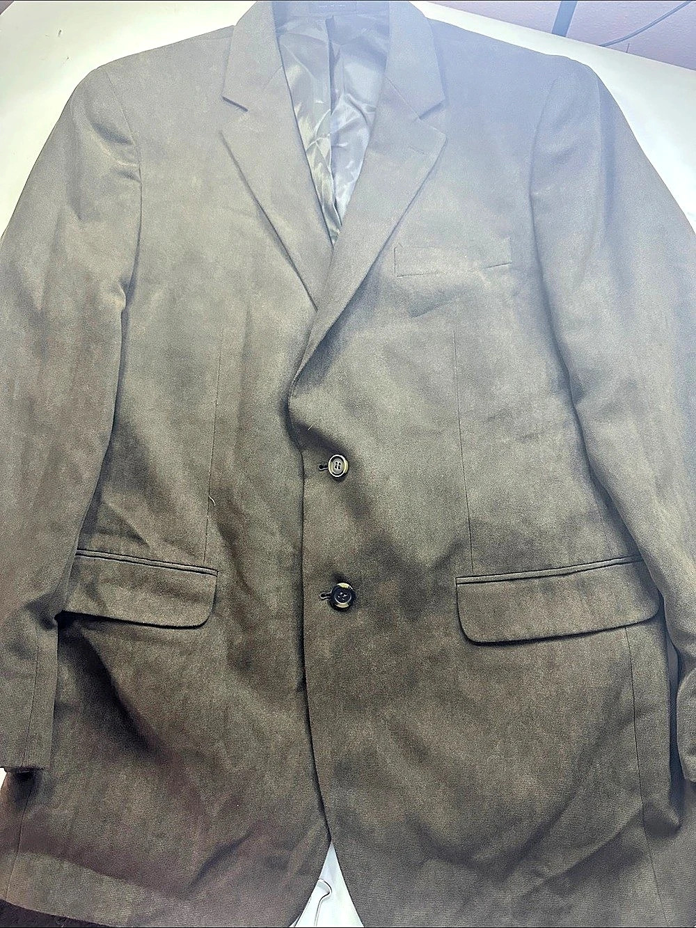 Andrew Fezza Baxter Brown Sport Coat Size 44R Like New